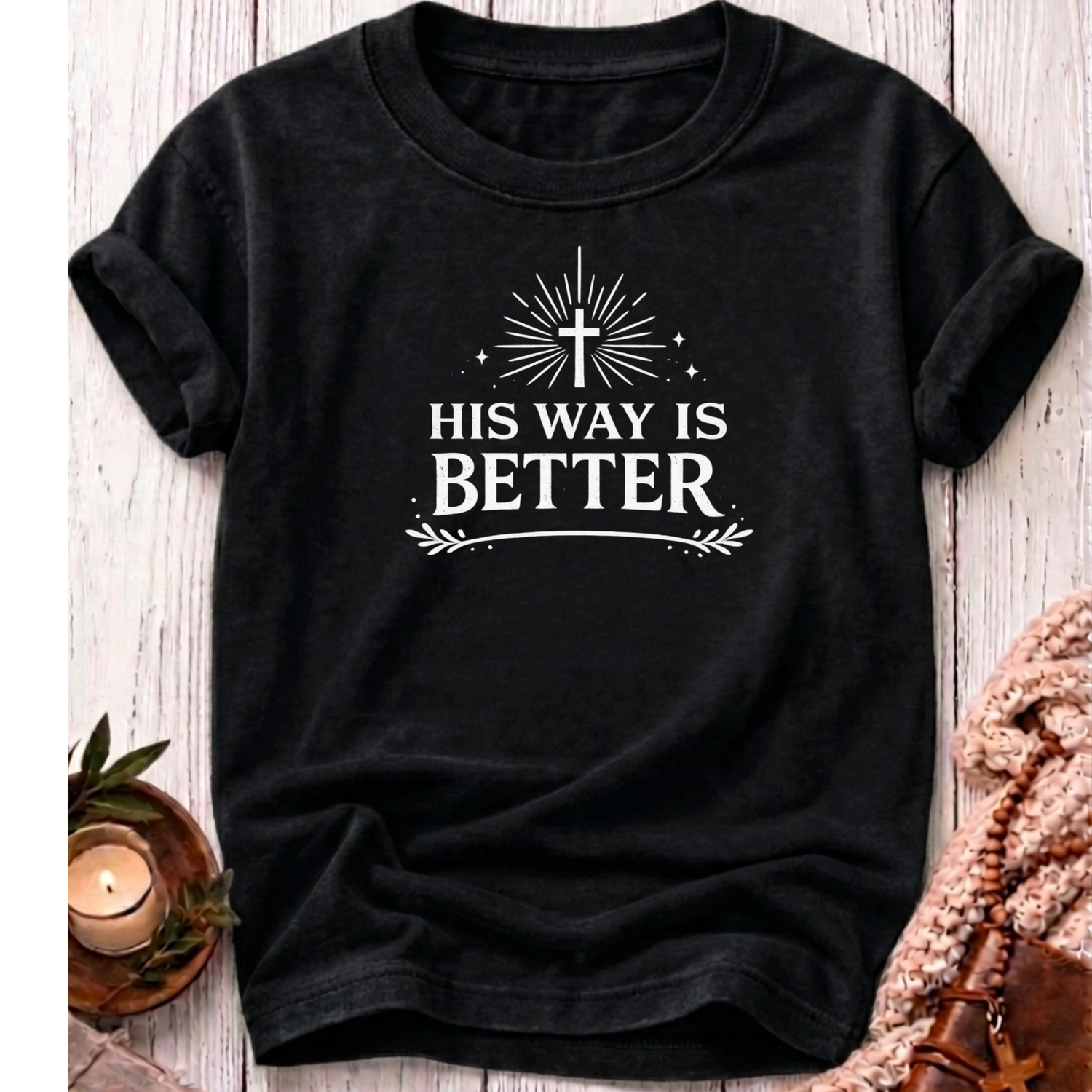 His Way Is Better T-Shirt-[Christian T-Shirt ]-Saved Society