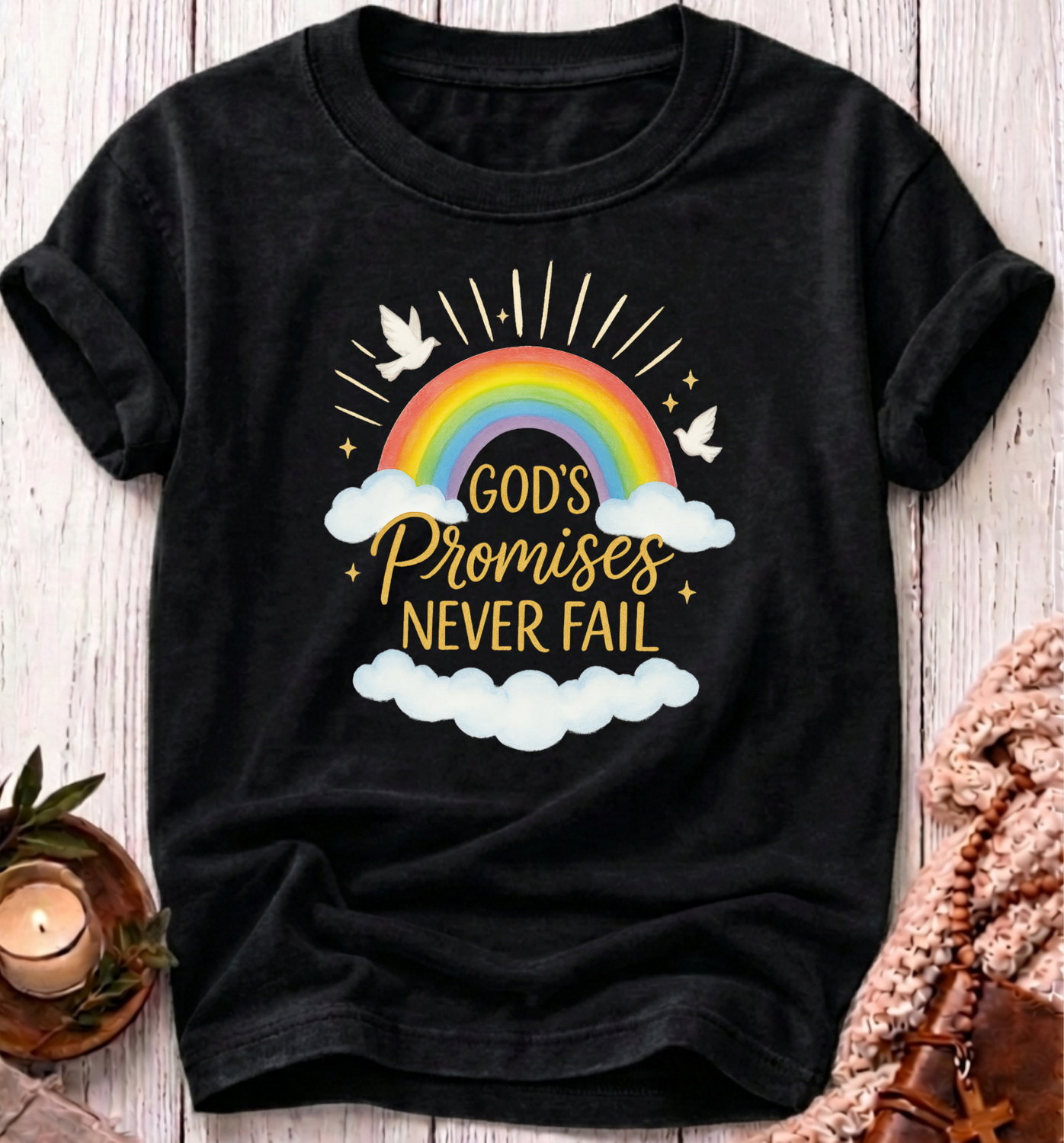 God's Promises T-Shirt-[Christian T-Shirt ]-Saved Society