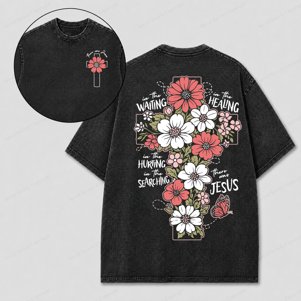 In The Waiting Christian T-Shirt | Faith Based Graphic Tee