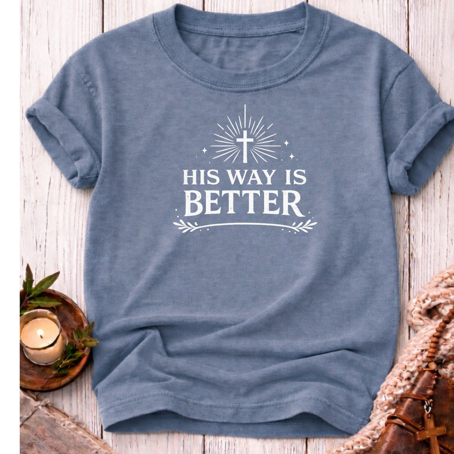 His Way Is Better T-Shirt-[Christian T-Shirt ]-Saved Society