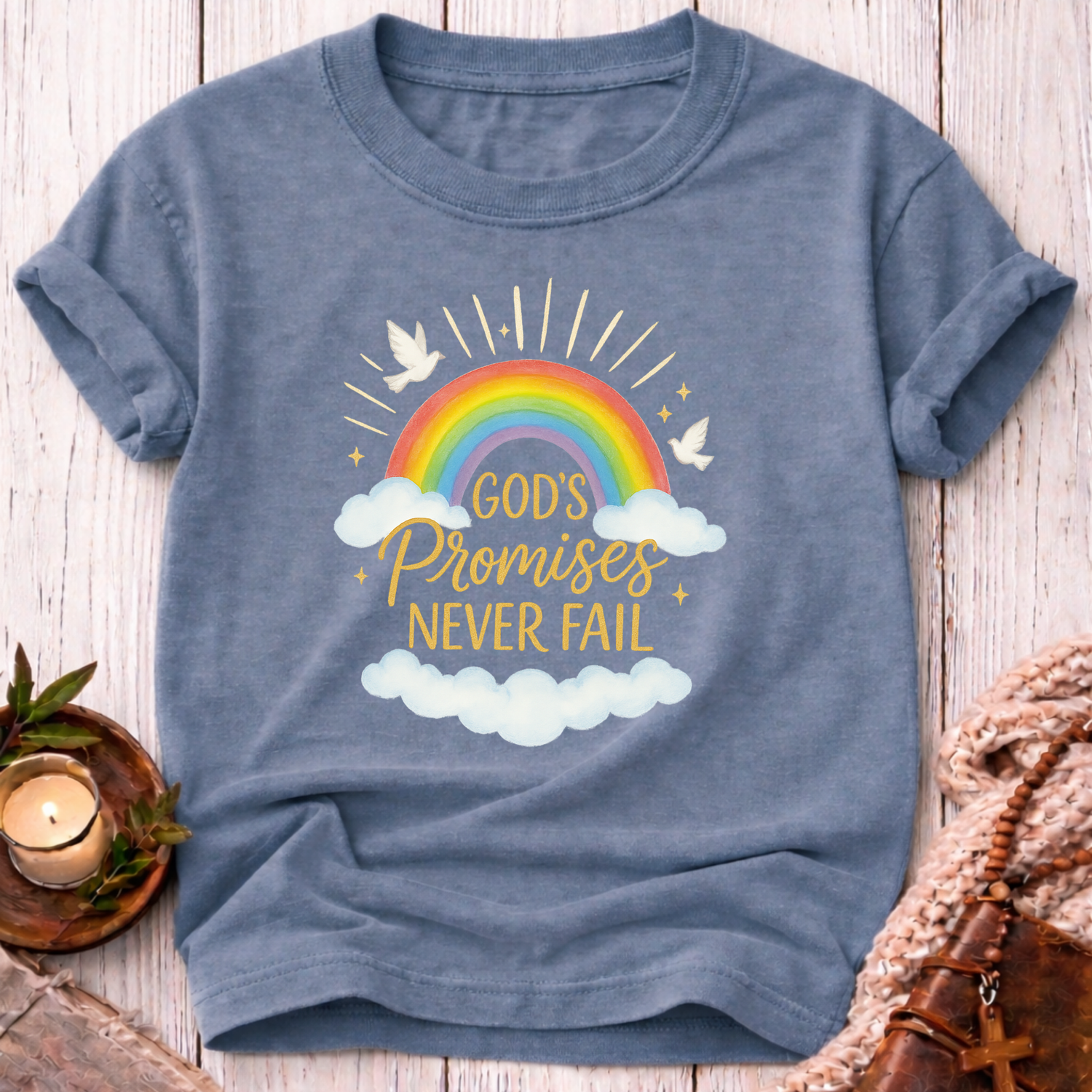 God's Promises T-Shirt-[Christian T-Shirt ]-Saved Society