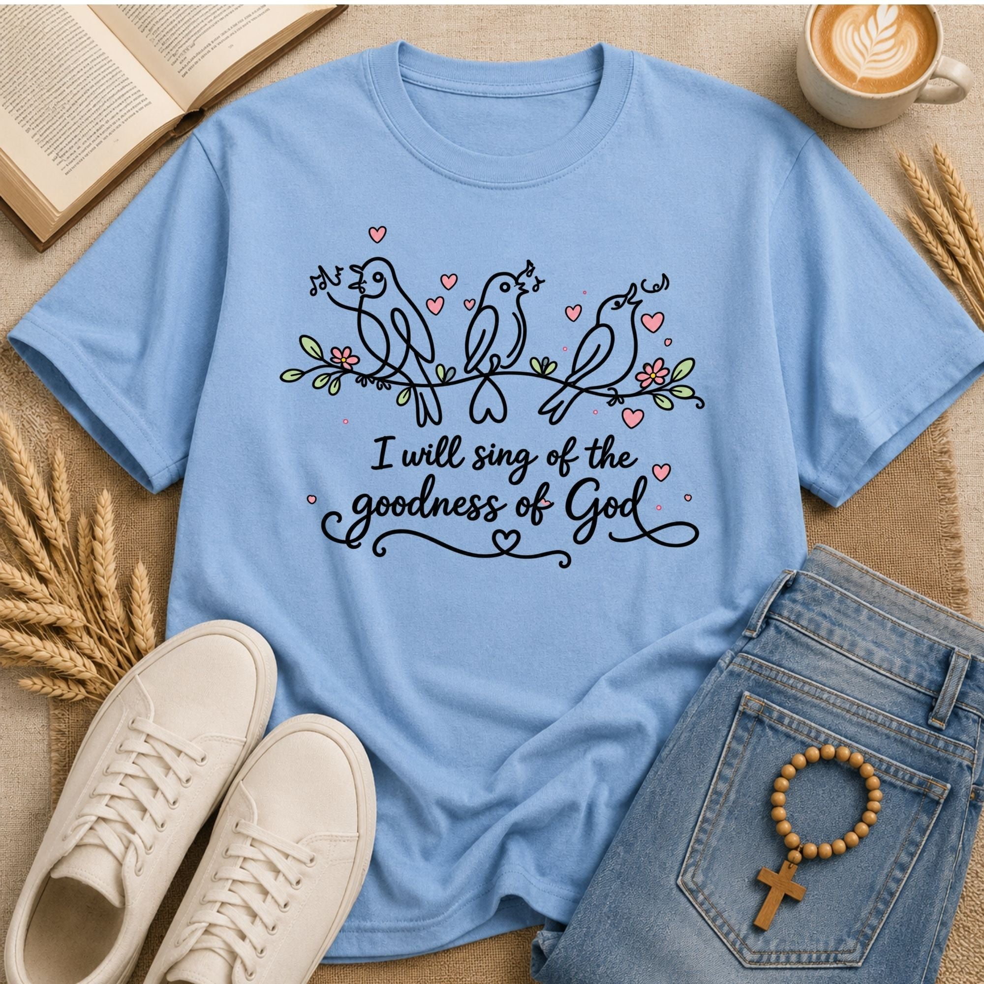 I Will Sing of the Goodness of God Graphic Tee
