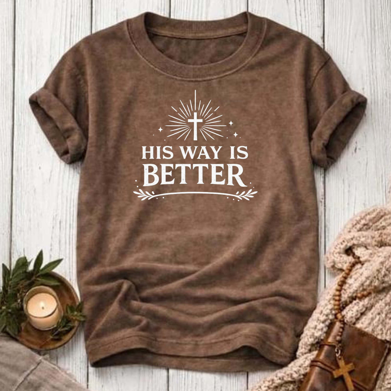His Way Is Better T-Shirt-[Christian T-Shirt ]-Saved Society