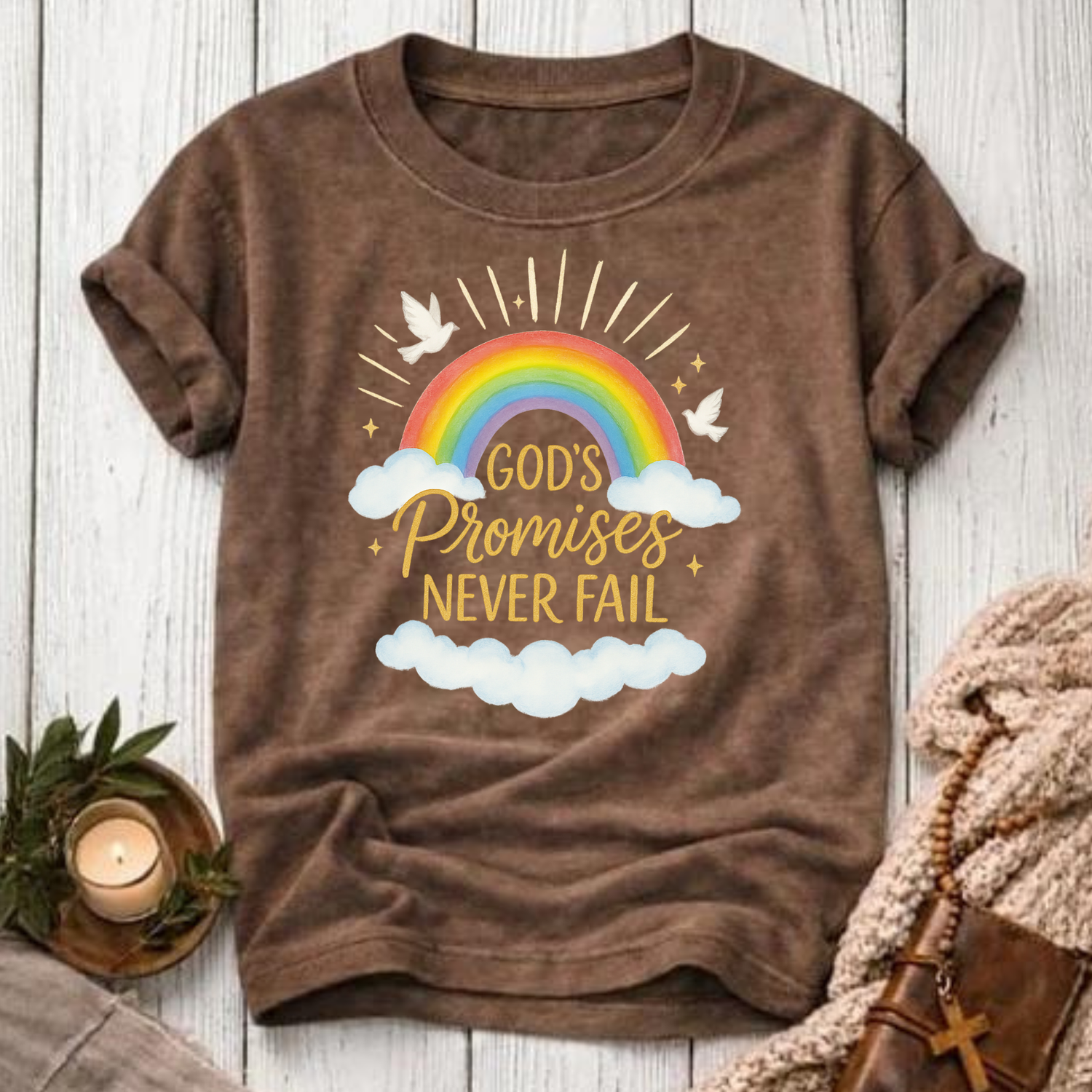 God's Promises T-Shirt-[Christian T-Shirt ]-Saved Society