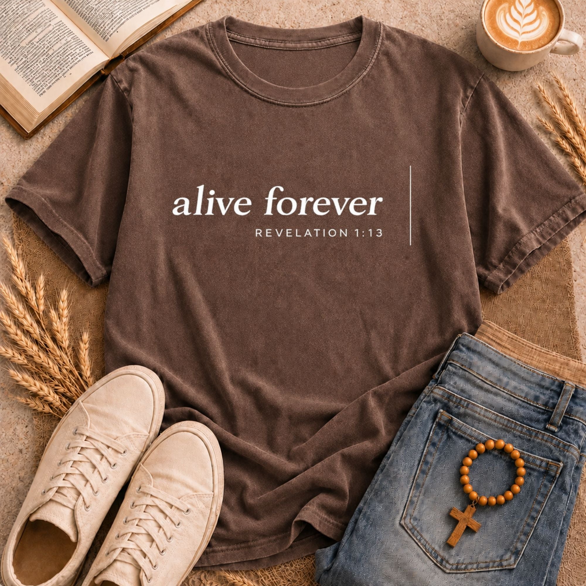 Bible verse t-shirt Revelation 1:13 faith-based apparel