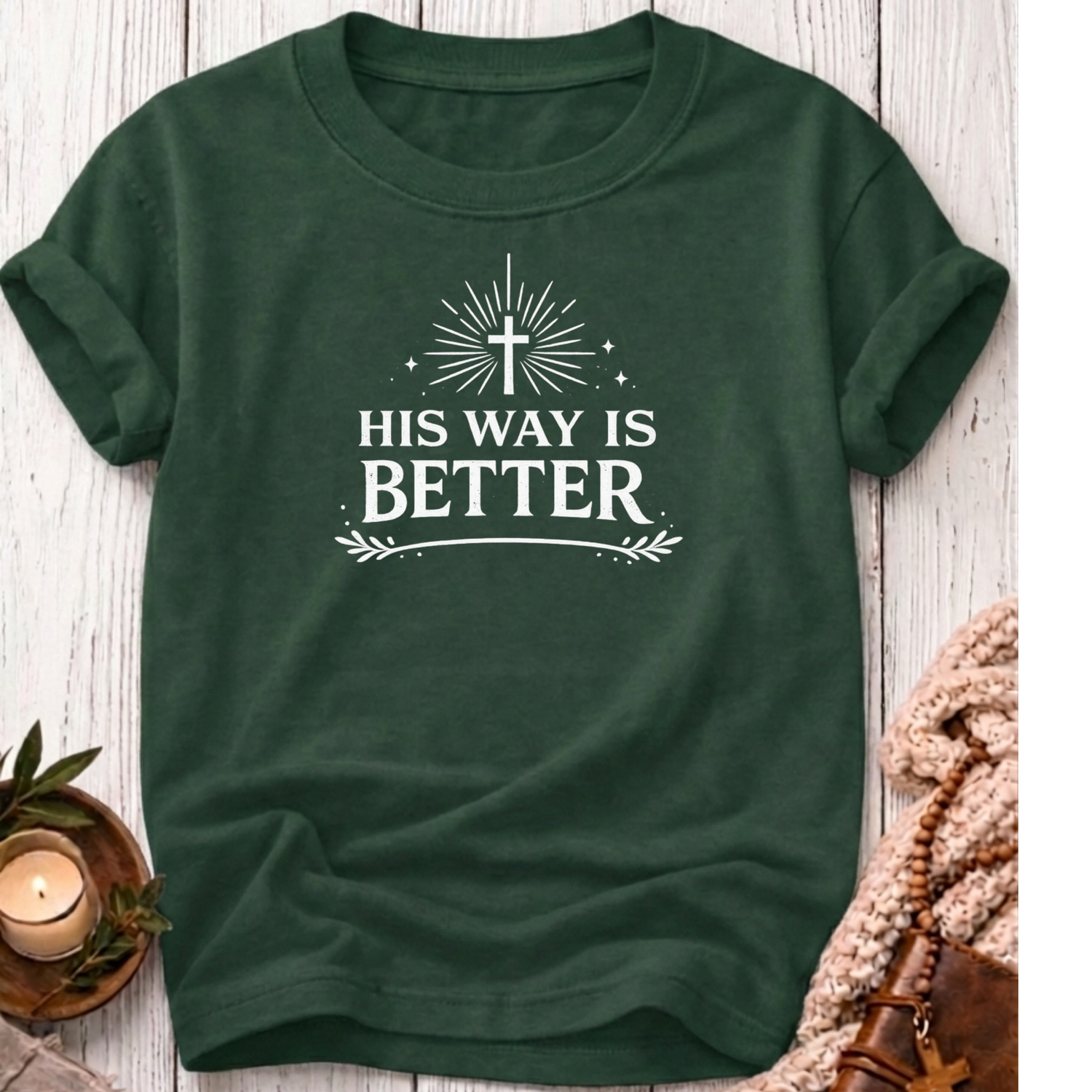 His Way Is Better T-Shirt-[Christian T-Shirt ]-Saved Society