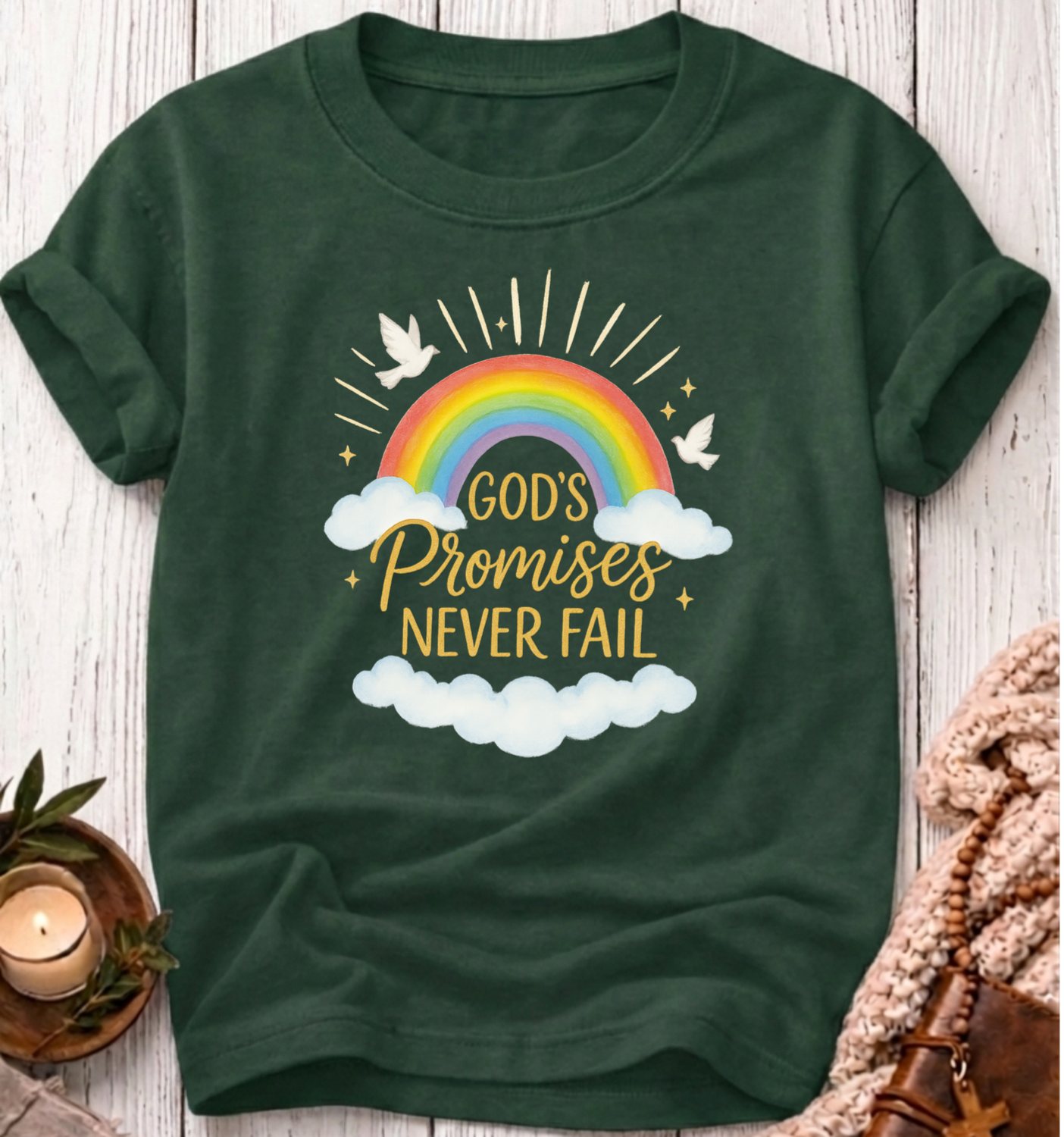 God's Promises T-Shirt-[Christian T-Shirt ]-Saved Society