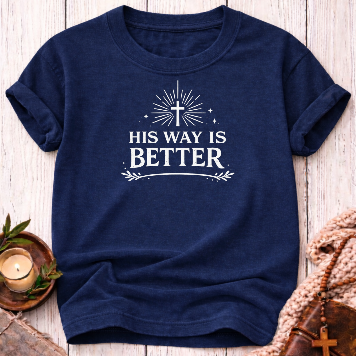 His Way Is Better T-Shirt-[Christian T-Shirt ]-Saved Society