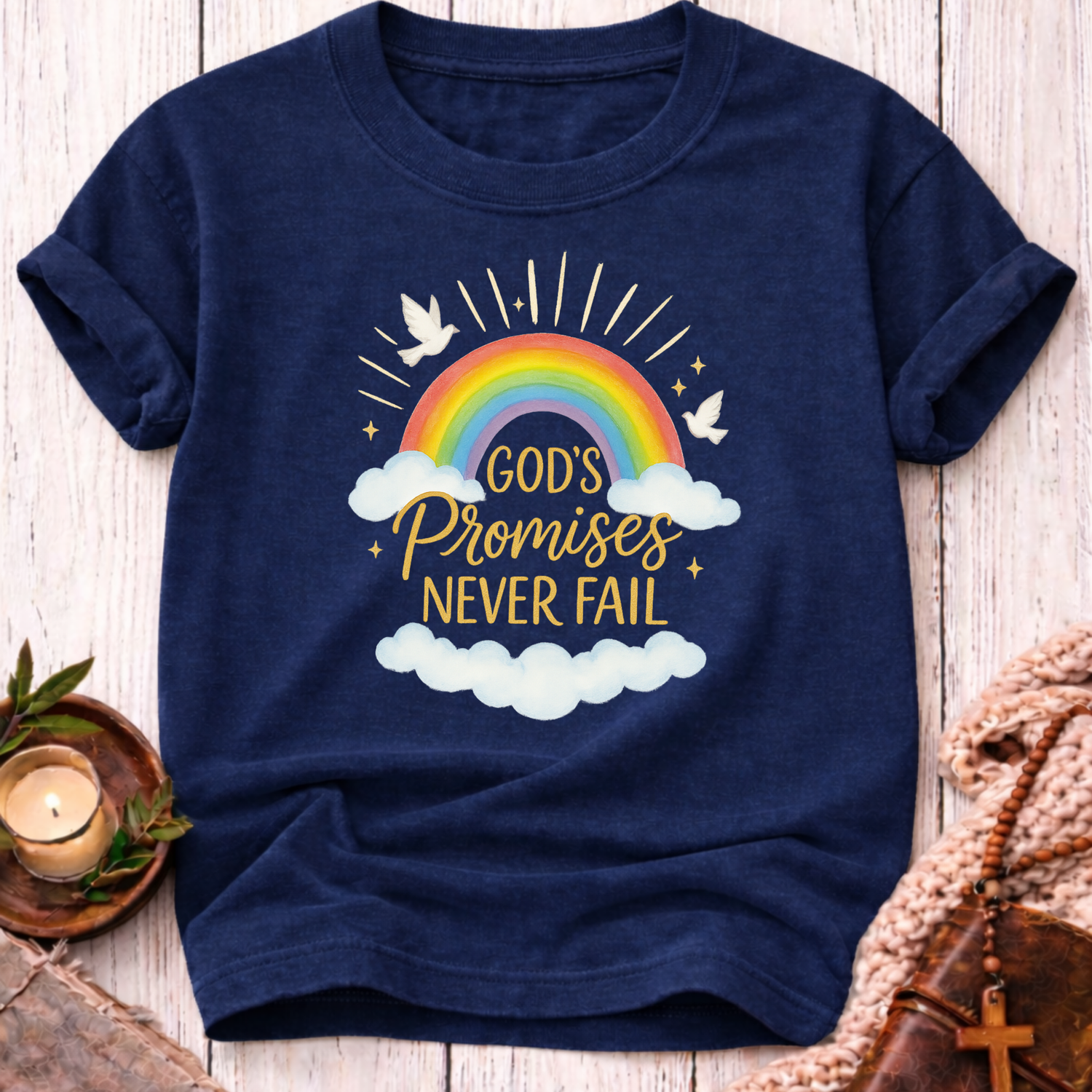 God's Promises T-Shirt-[Christian T-Shirt ]-Saved Society