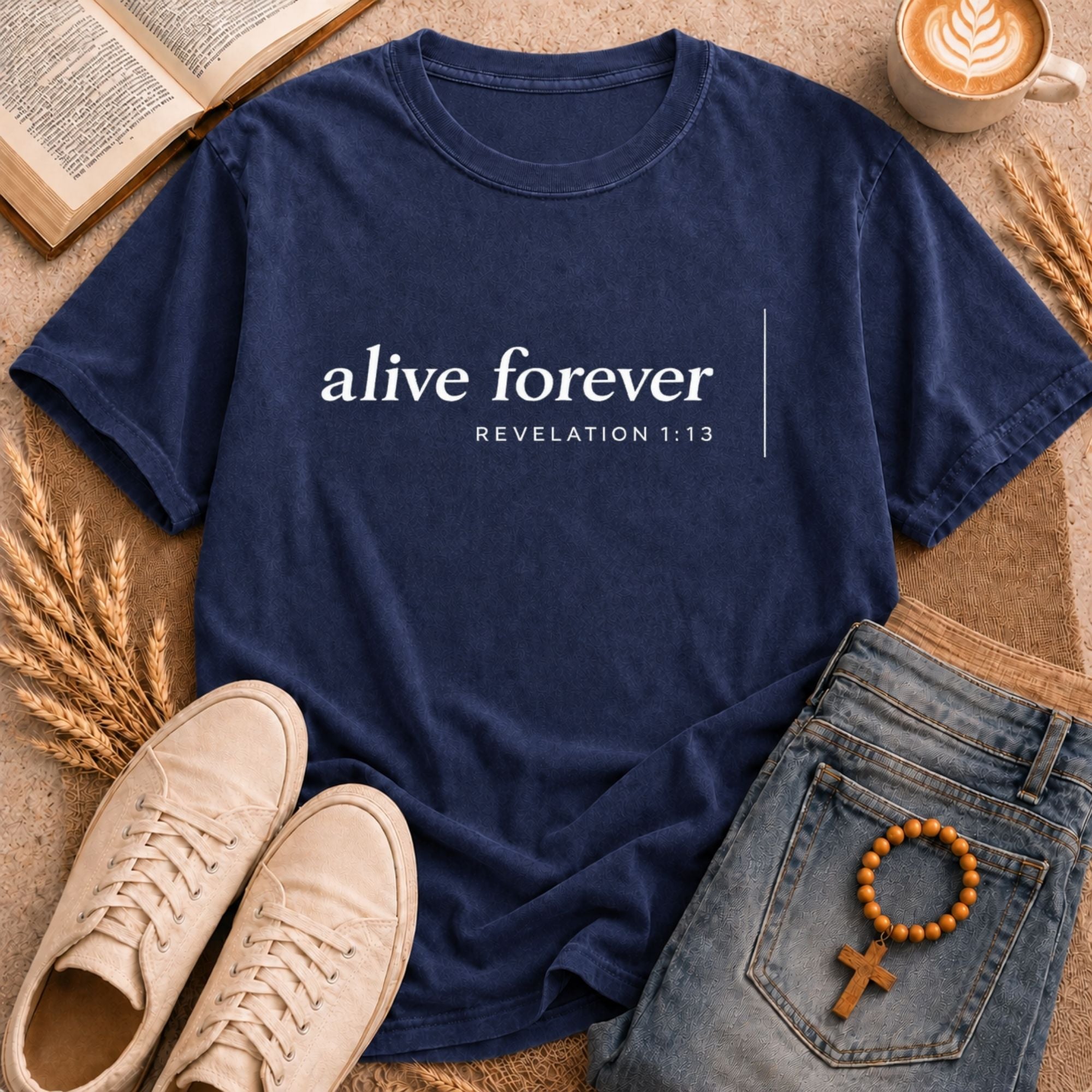 Revelation 1:13 minimalist Christian t-shirt