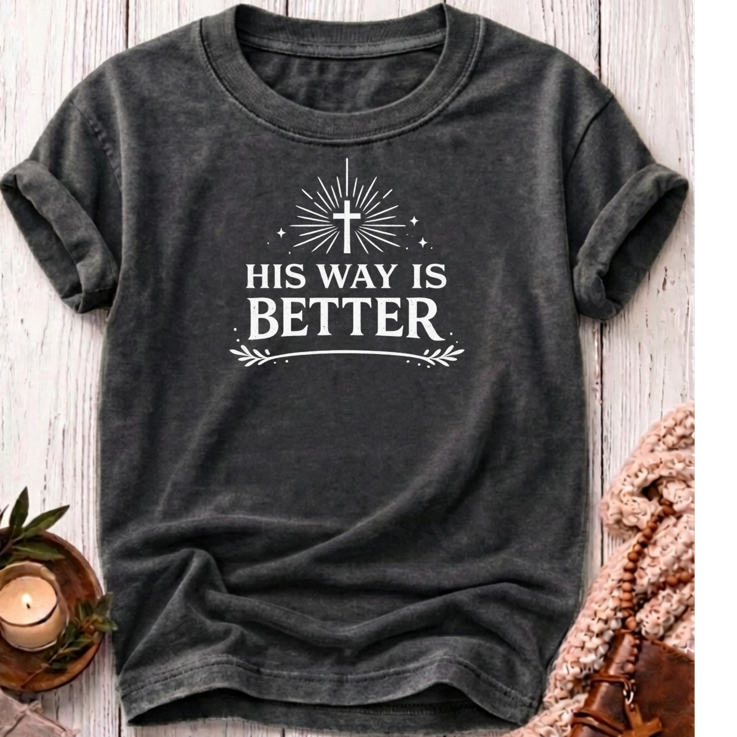 His Way Is Better T-Shirt-[Christian T-Shirt ]-Saved Society