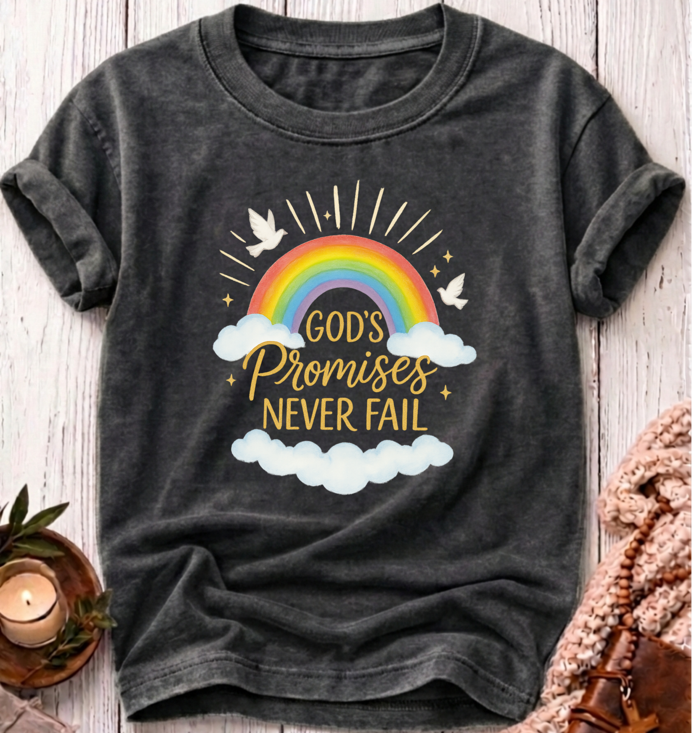 God's Promises T-Shirt-[Christian T-Shirt ]-Saved Society