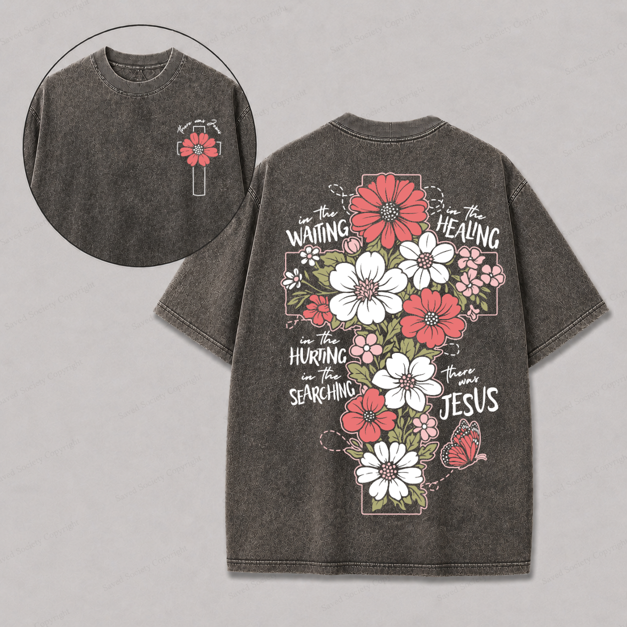 In The Waiting Christian T-Shirt | Faith Based Graphic Tee
